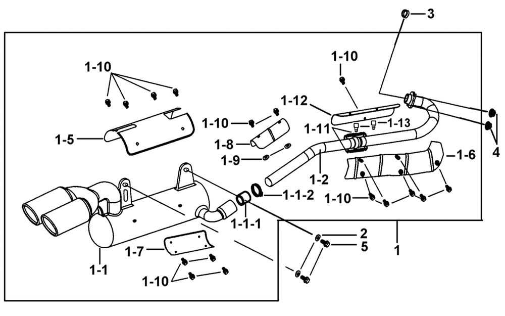 Auspuff .(FOR BEFORE 007273 AND AFTER 008678) Auspuff .(FOR BEFORE 007273 AND AFTER 008678)
