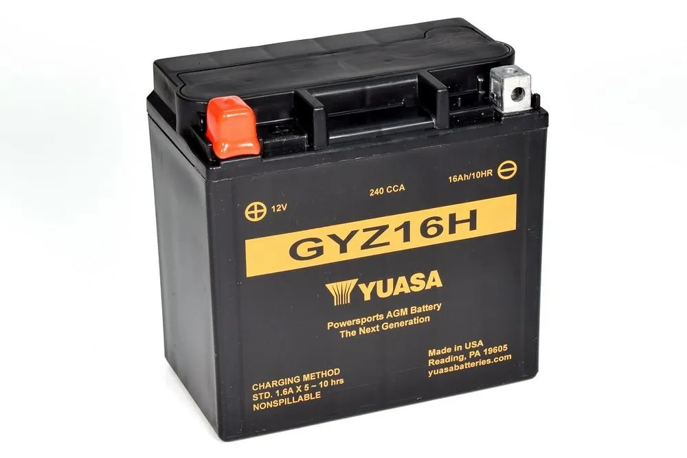 Yuasa GYZ16H AGM Batterie High Performance 12V 16 AH (WC) ab Werk gefüllt