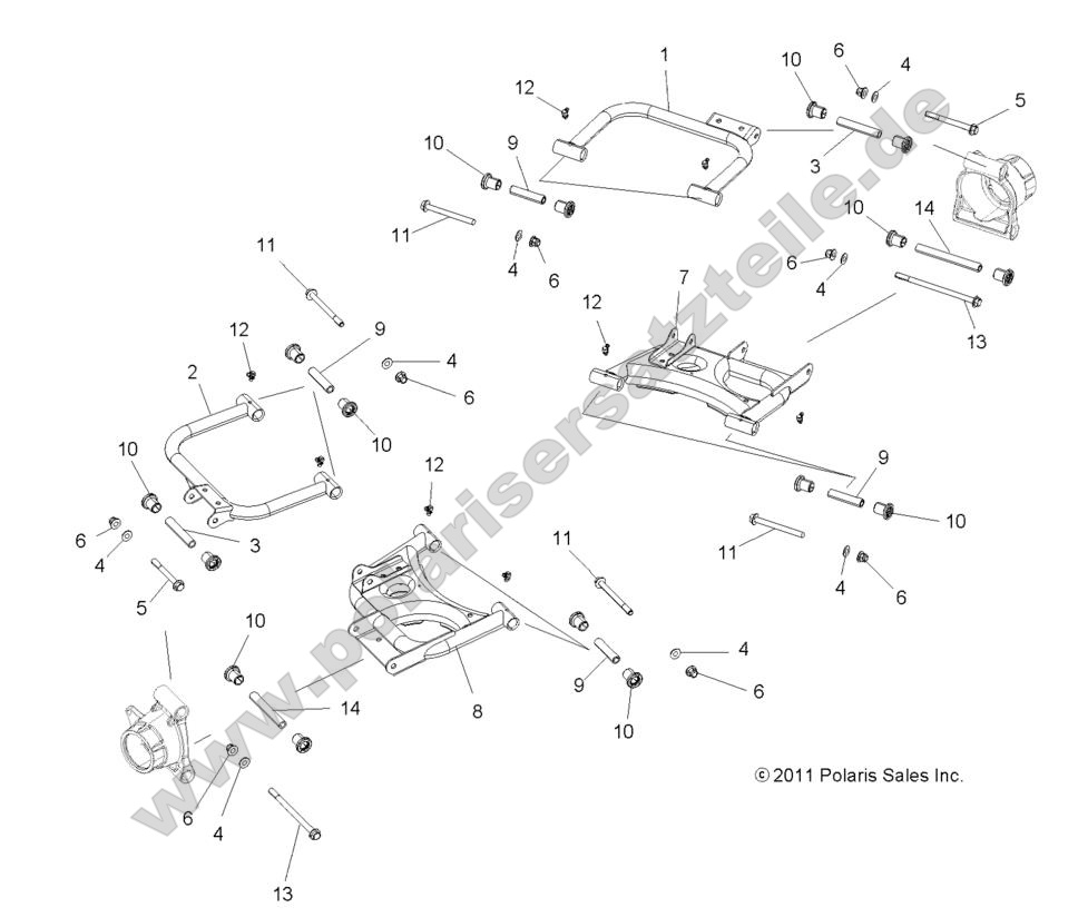 SUSPENSION, REAR CONTROL ARMS SUSPENSION, REAR CONTROL ARMS