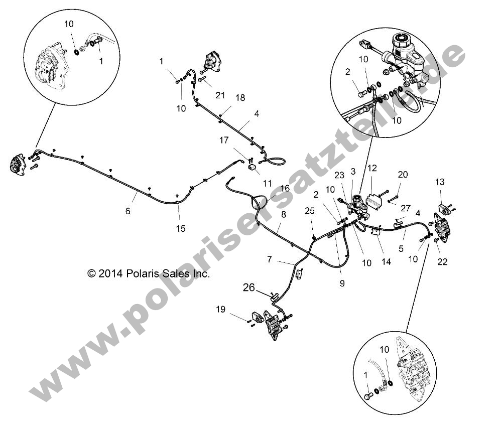 BRAKES, BRAKE LINES AND MASTER CYLINDER BRAKES, BRAKE LINES AND MASTER CYLINDER
