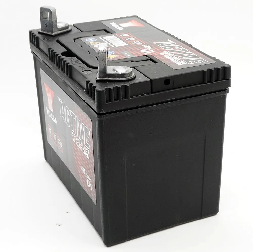 Yuasa_U1_Gartengeraete_Batterie_12V_30AH_6944_3 Yuasa YBX U1 Gartengeräte - Rasenmäher Batterie 12V 30AH