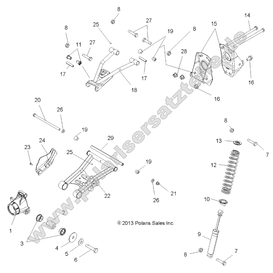Suspension, Rear