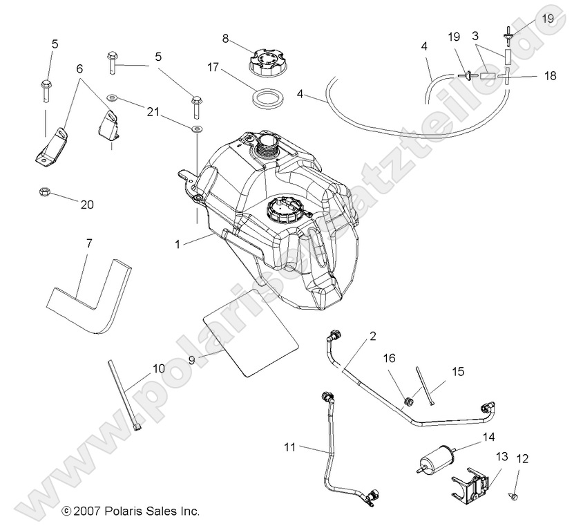 BODY, FUEL TANK ASM. BODY, FUEL TANK ASM.