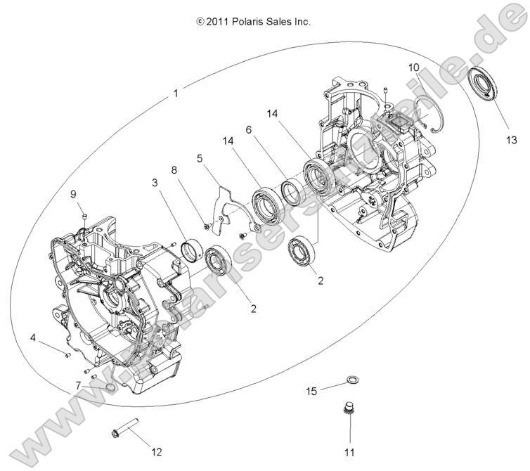 Engine, Crankcase