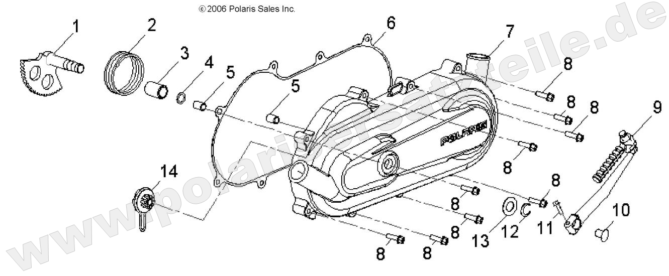 ENGINE, CLUTCH COVER and KICK START ENGINE, CLUTCH COVER and KICK START