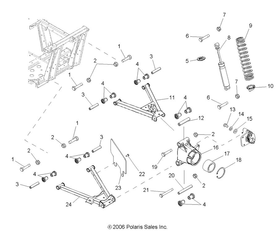 SUSPENSION, REAR
