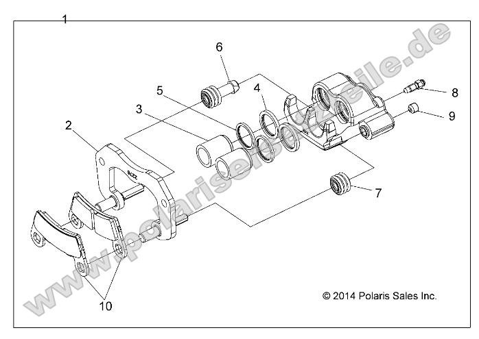 Brakes, Rear Caliper Brakes, Rear Caliper
