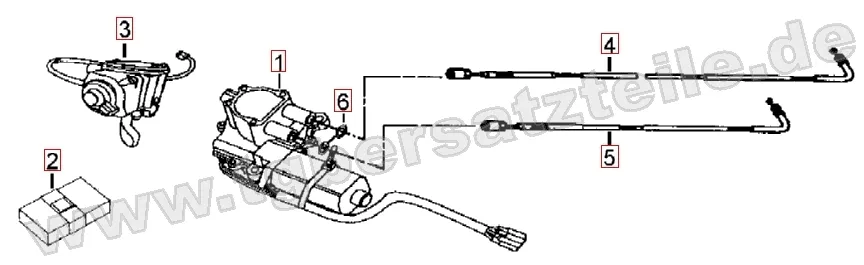 Stellmotor Differentialsperre Stellmotor Differentialsperre