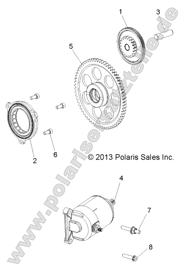 Engine, Starter Drive