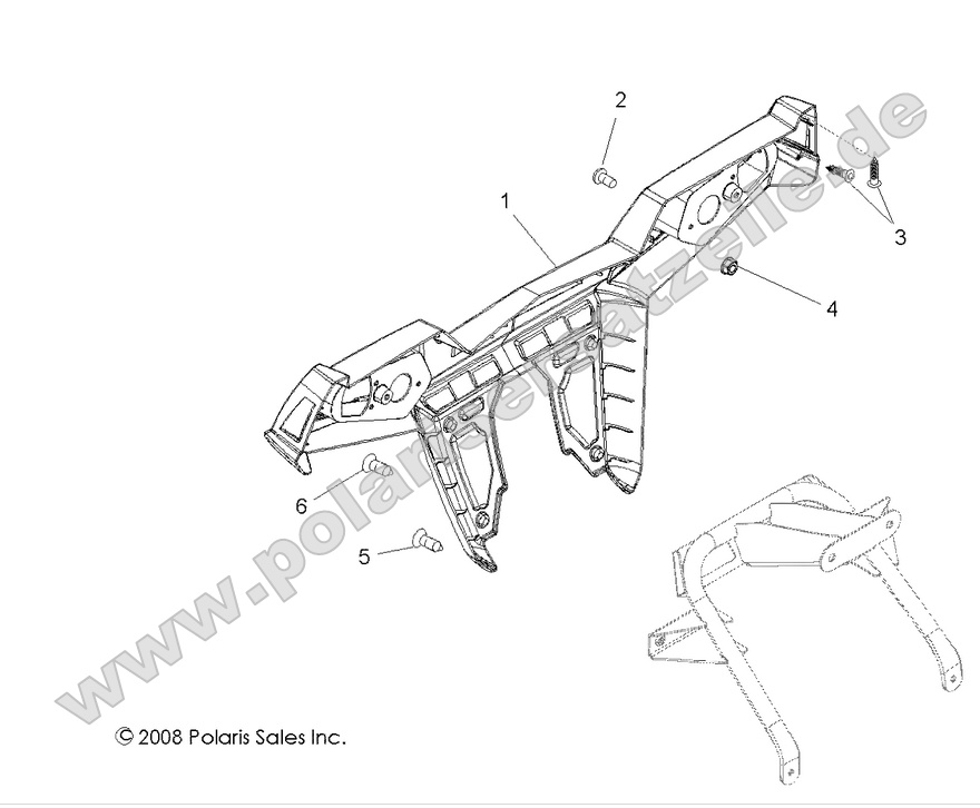 BODY, REAR BUMPER BODY, REAR BUMPER