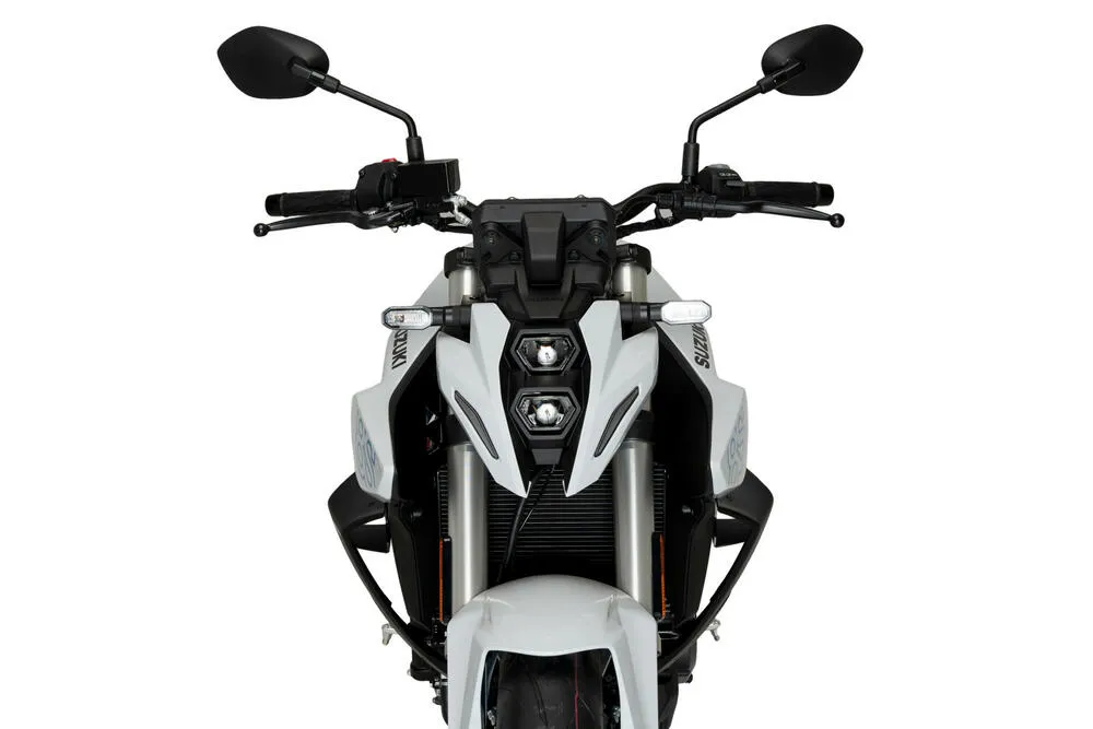 Puig Naked Side Downforce Spoiler - schwarzmatt - Suzuki GSX-8S - 21783J