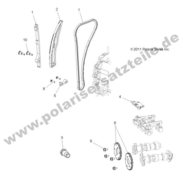 ENGINE, CAM CHAIN and SPROCKET ENGINE, CAM CHAIN and SPROCKET