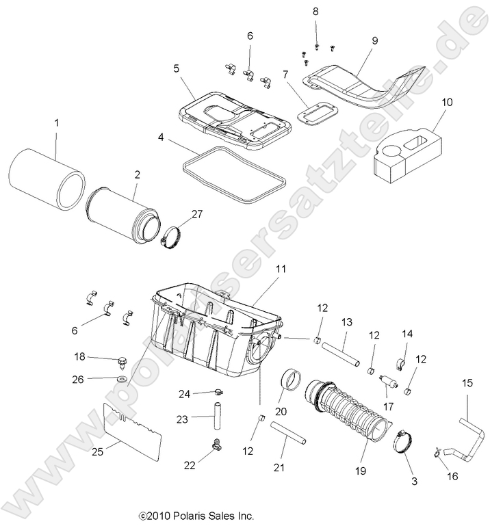 ENGINE, AIR INTAKE SYSTEM ENGINE, AIR INTAKE SYSTEM