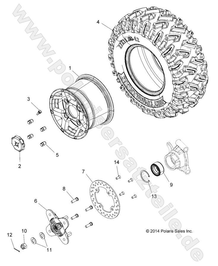 WHEELS, REAR WHEELS, REAR