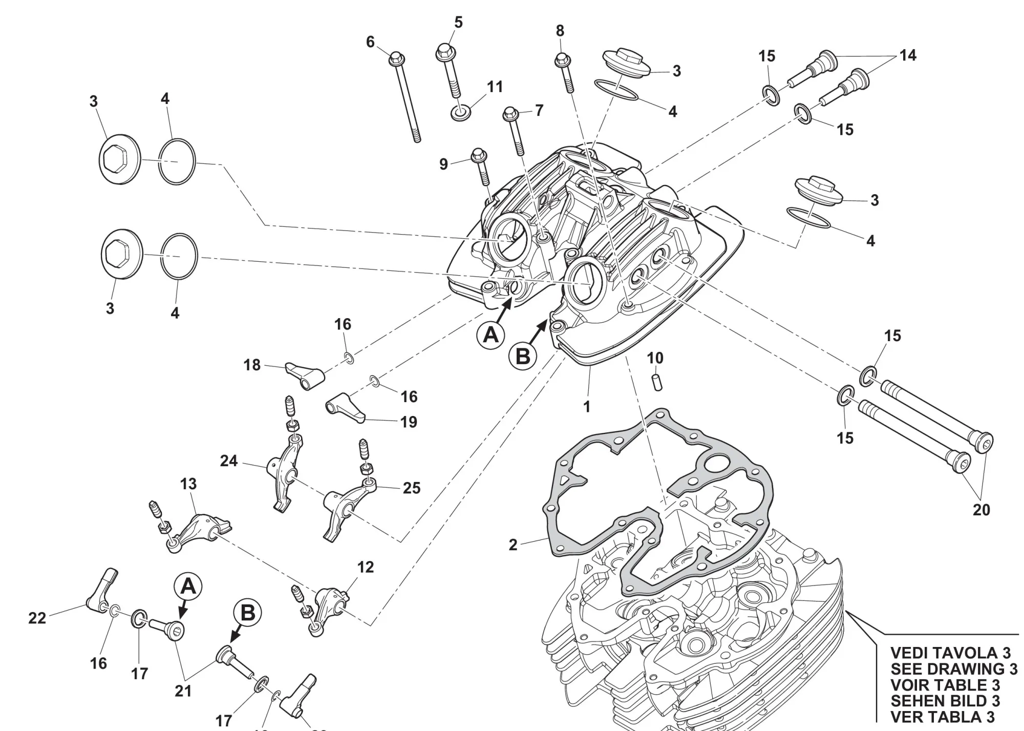Ventildeckel Ventildeckel
