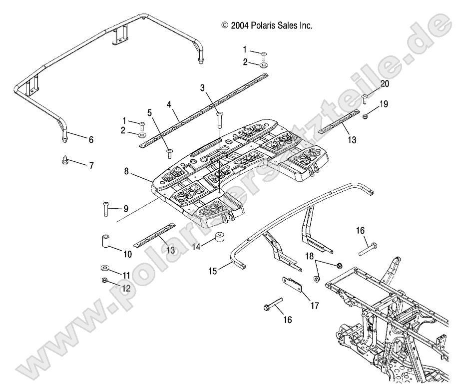 REAR RACK MOUNTING REAR RACK MOUNTING