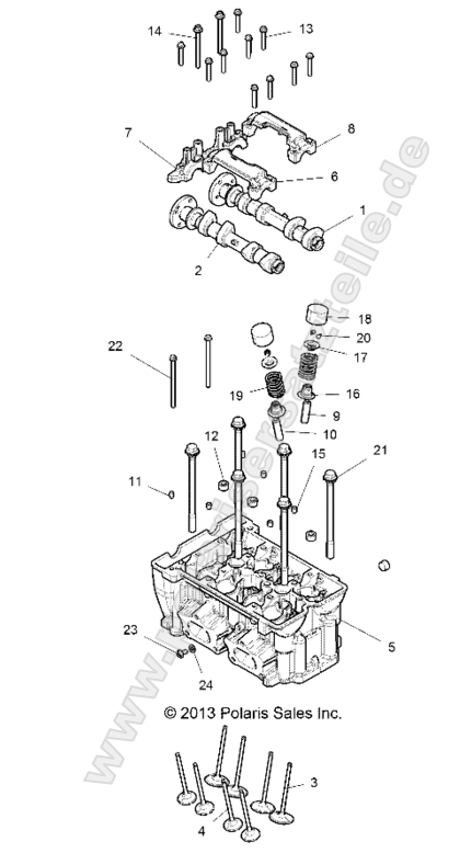 ENGINE, CYLINDER HEAD AND VALVES ENGINE, CYLINDER HEAD AND VALVES