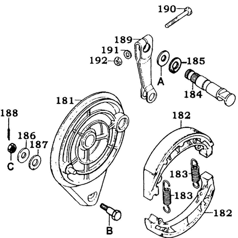 Bremse hinten Bremse hinten