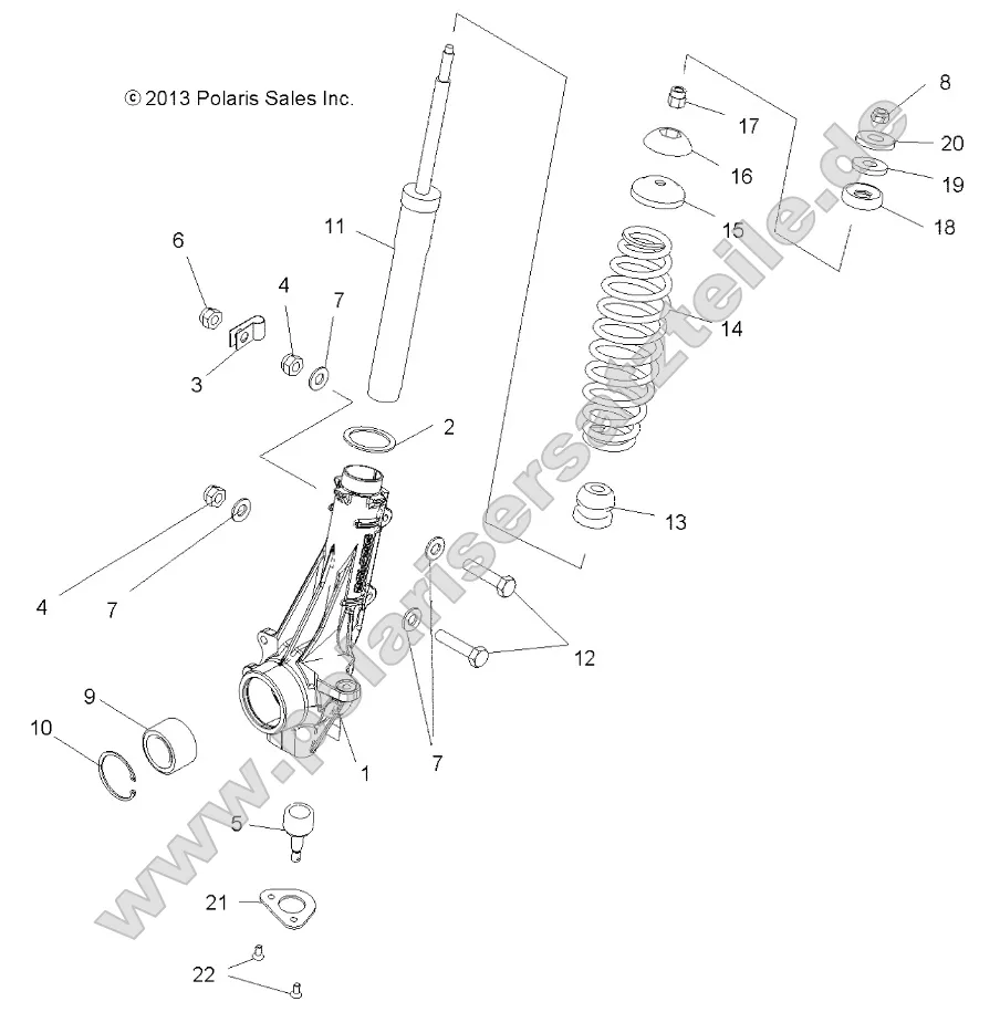 Suspension, Front Strut