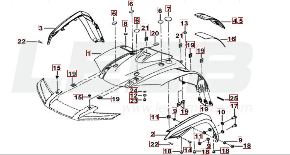Frontverkleidung Frontverkleidung