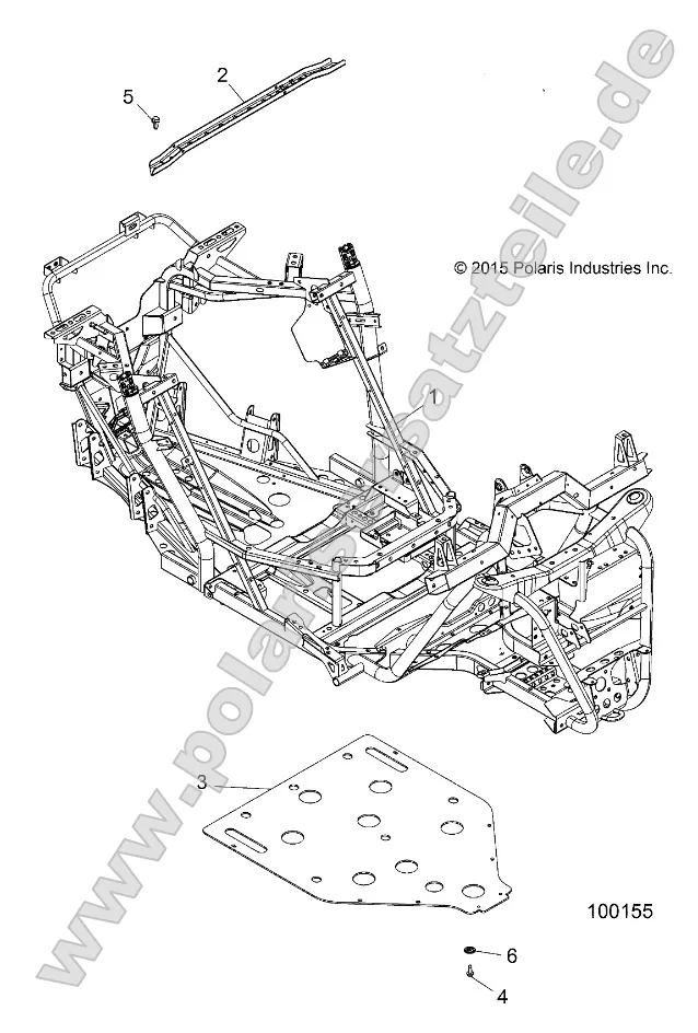 Chassis, Main Frame and Skid Plate