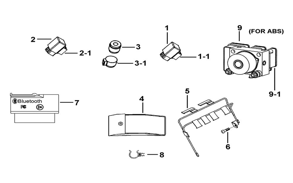 Blinkerrelais & Elektrische Bauteile