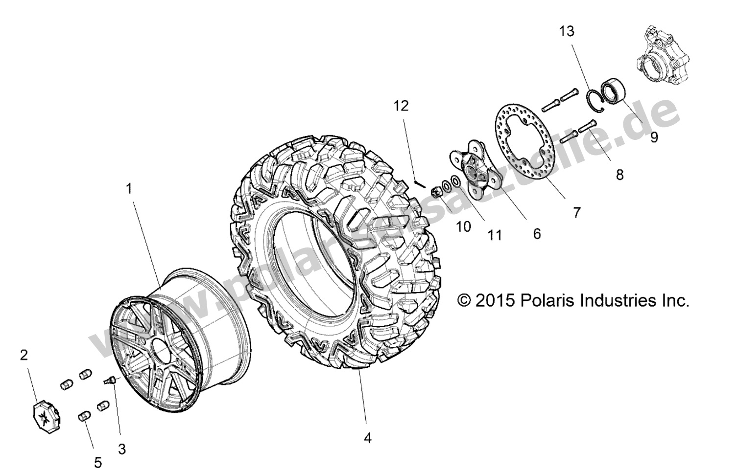 WHEELS, REAR WHEELS, REAR