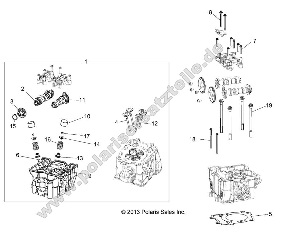 ENGINE, CYLINDER HEAD, CAMS and VALVES ENGINE, CYLINDER HEAD, CAMS and VALVES