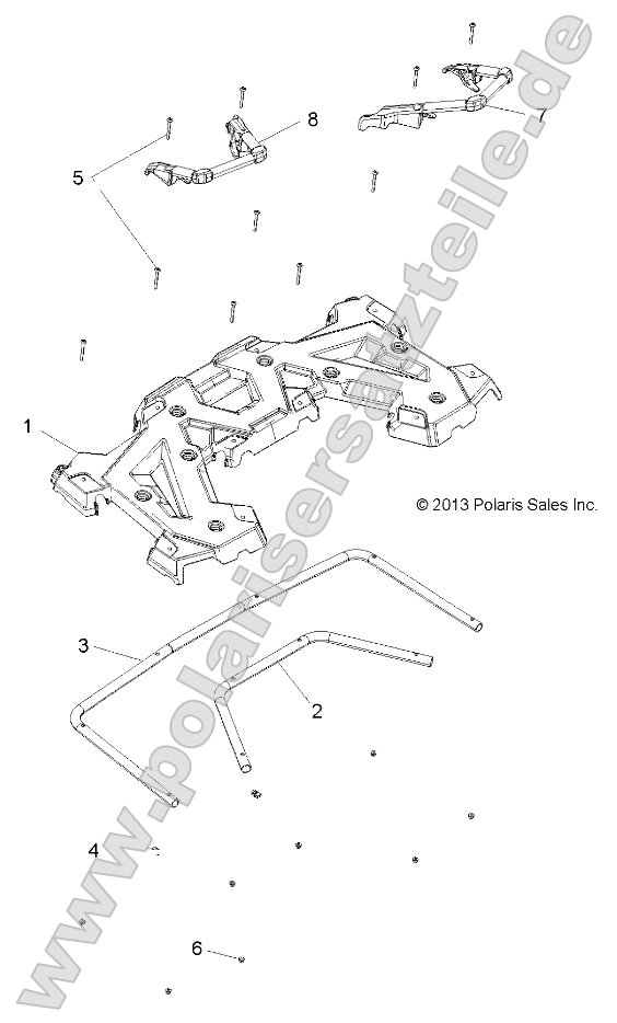 Body, Rear Rack and Hand Grips Body, Rear Rack and Hand Grips