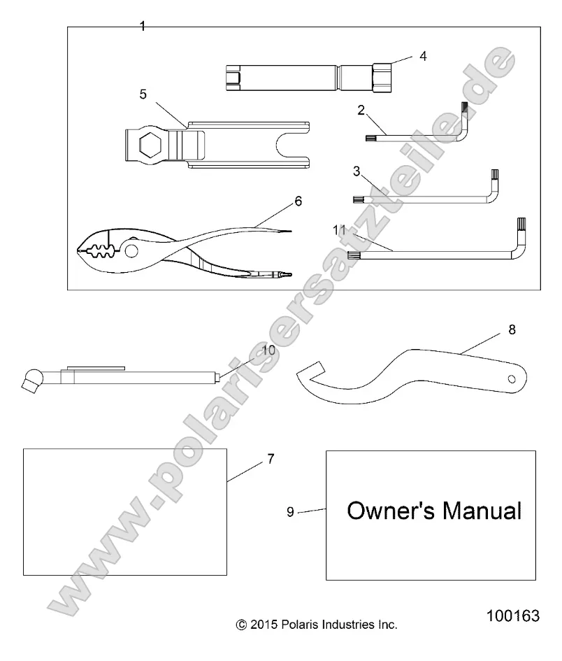 References, Tool Kit and Owners Manual References, Tool Kit and Owners Manual