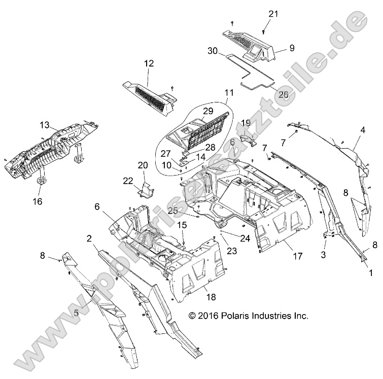 Body, Rear Rack and Fenders Body, Rear Rack and Fenders