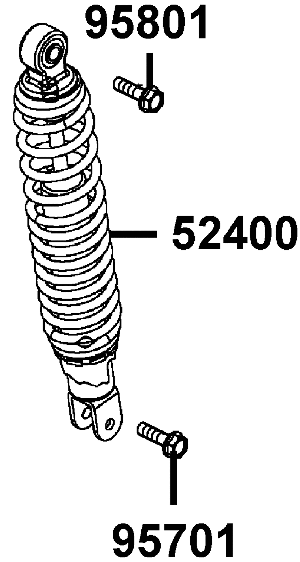 Stossdämpfer hinten Stossdämpfer hinten