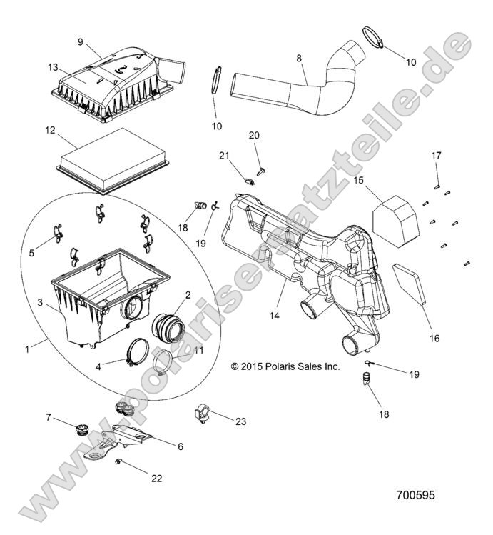 ENGINE, AIR INTAKE SYSTEM ENGINE, AIR INTAKE SYSTEM