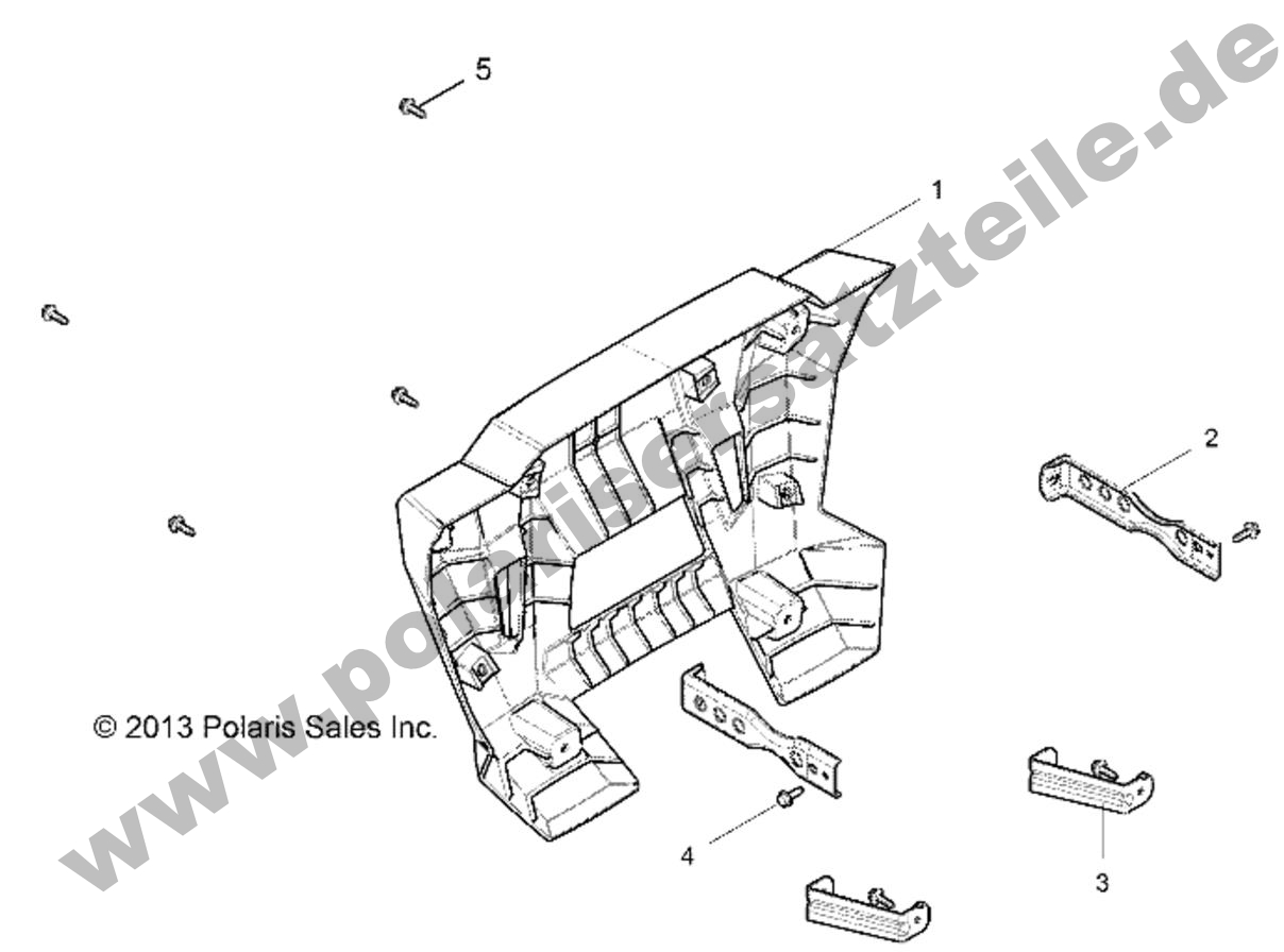 BODY, REAR BUMPER BODY, REAR BUMPER