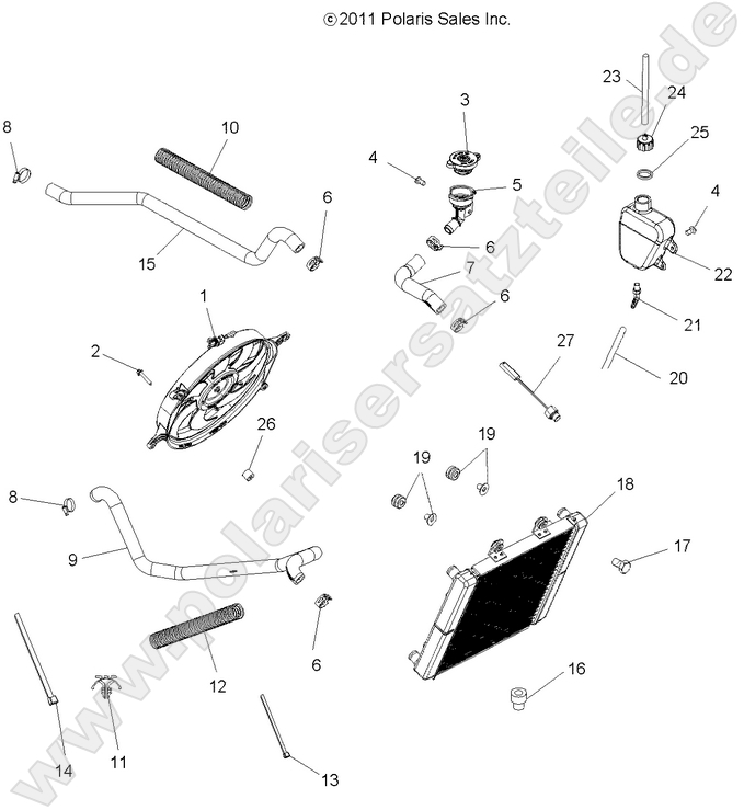 ENGINE, COOLING SYSTEM ENGINE, COOLING SYSTEM