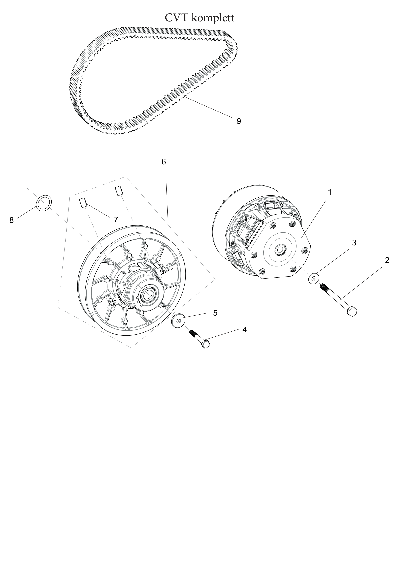 CVT komplett CVT komplett