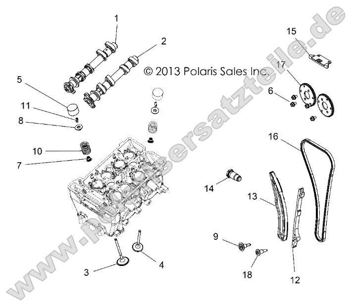 Engine, Valves and Camshafts Engine, Valves and Camshafts