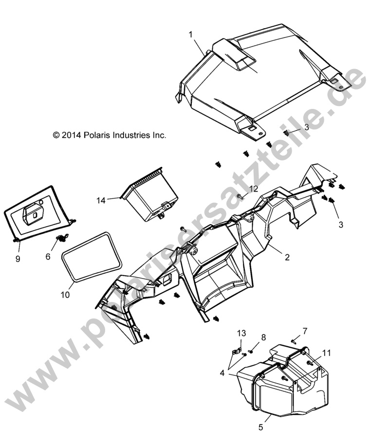 BODY, DASH AND GLOVEBOX BODY, DASH AND GLOVEBOX