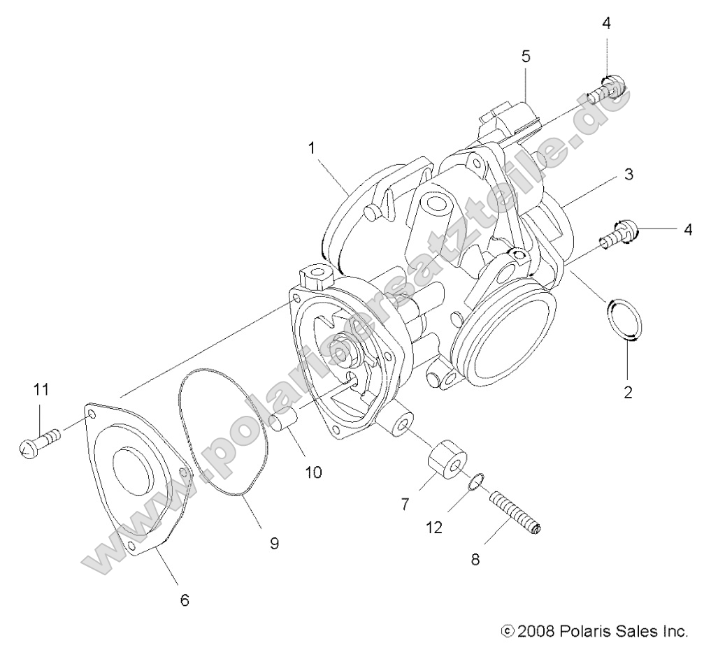 Engine, Throttle Body Engine, Throttle Body