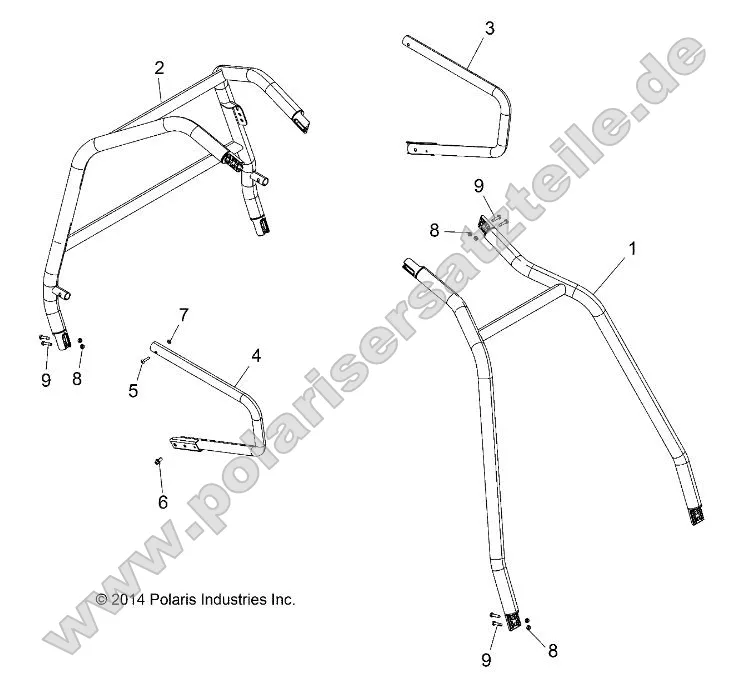 Chassis, Cab Frame and Side Bars Chassis, Cab Frame and Side Bars