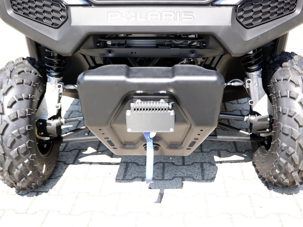TMP Kennzeichenhalter vorne / Nummernschildhalterung klappbar - Polaris Ranger 500 2026-