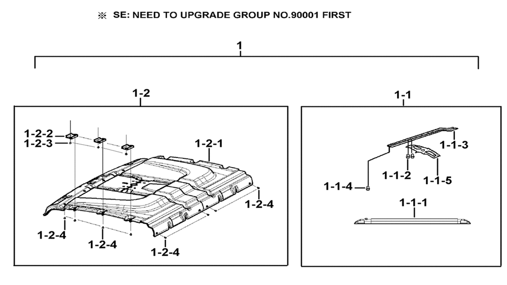 SE Upgrade/ Verkleidung Dach & Innenraumleuchte SE Upgrade/ Verkleidung Dach & Innenraumleuchte