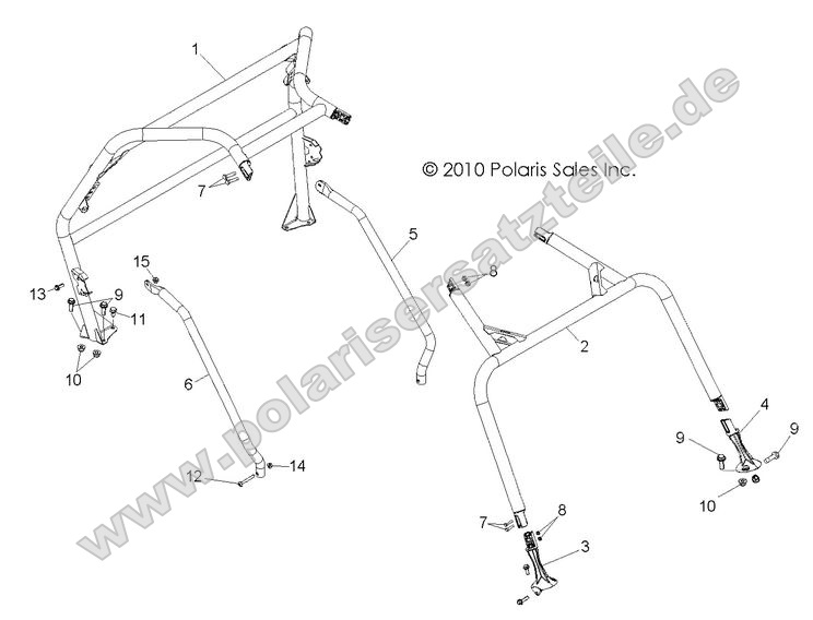 CHASSIS, CAB FRAME and SIDE BARS