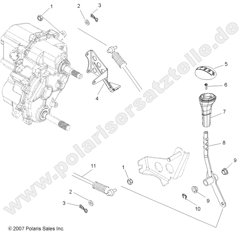 drive train gear selector drive train gear selector