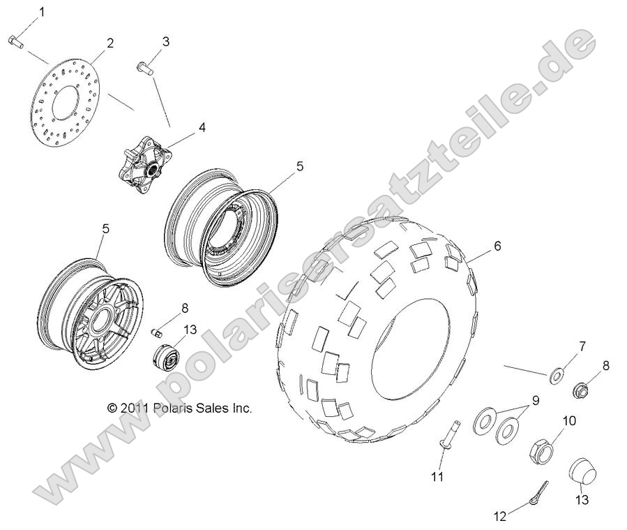 Wheels, Rear