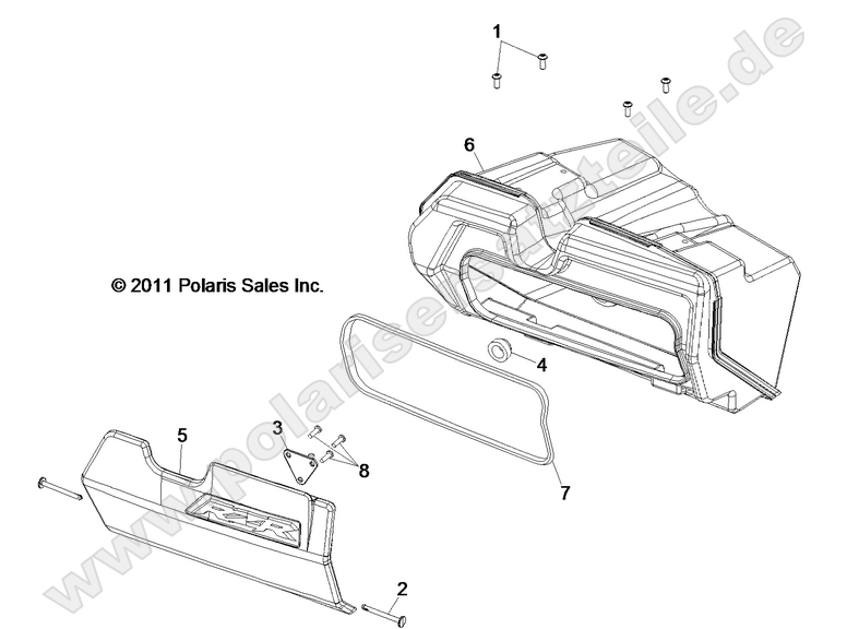 BODY, GLOVEBOX BODY, GLOVEBOX