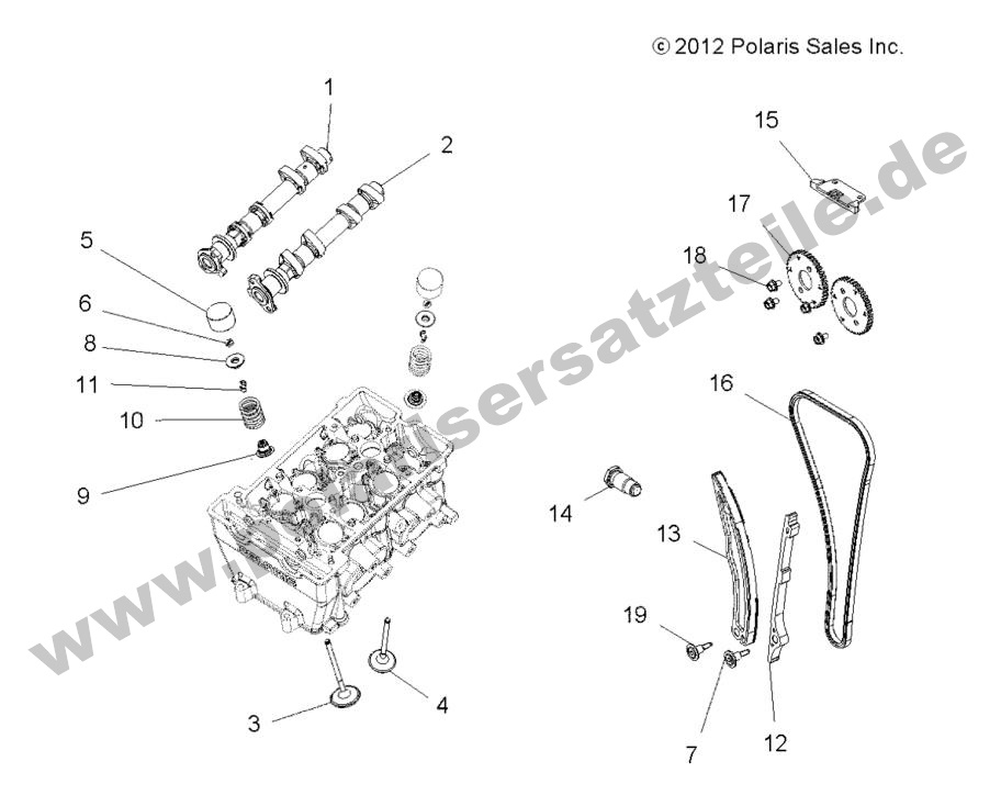 ENGINE, VALVES and CAMSHAFTS ENGINE, VALVES and CAMSHAFTS