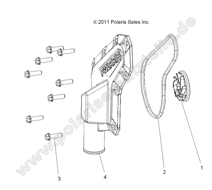 ENGINE, WATERPUMP IMPELLER and COVER ENGINE, WATERPUMP IMPELLER and COVER