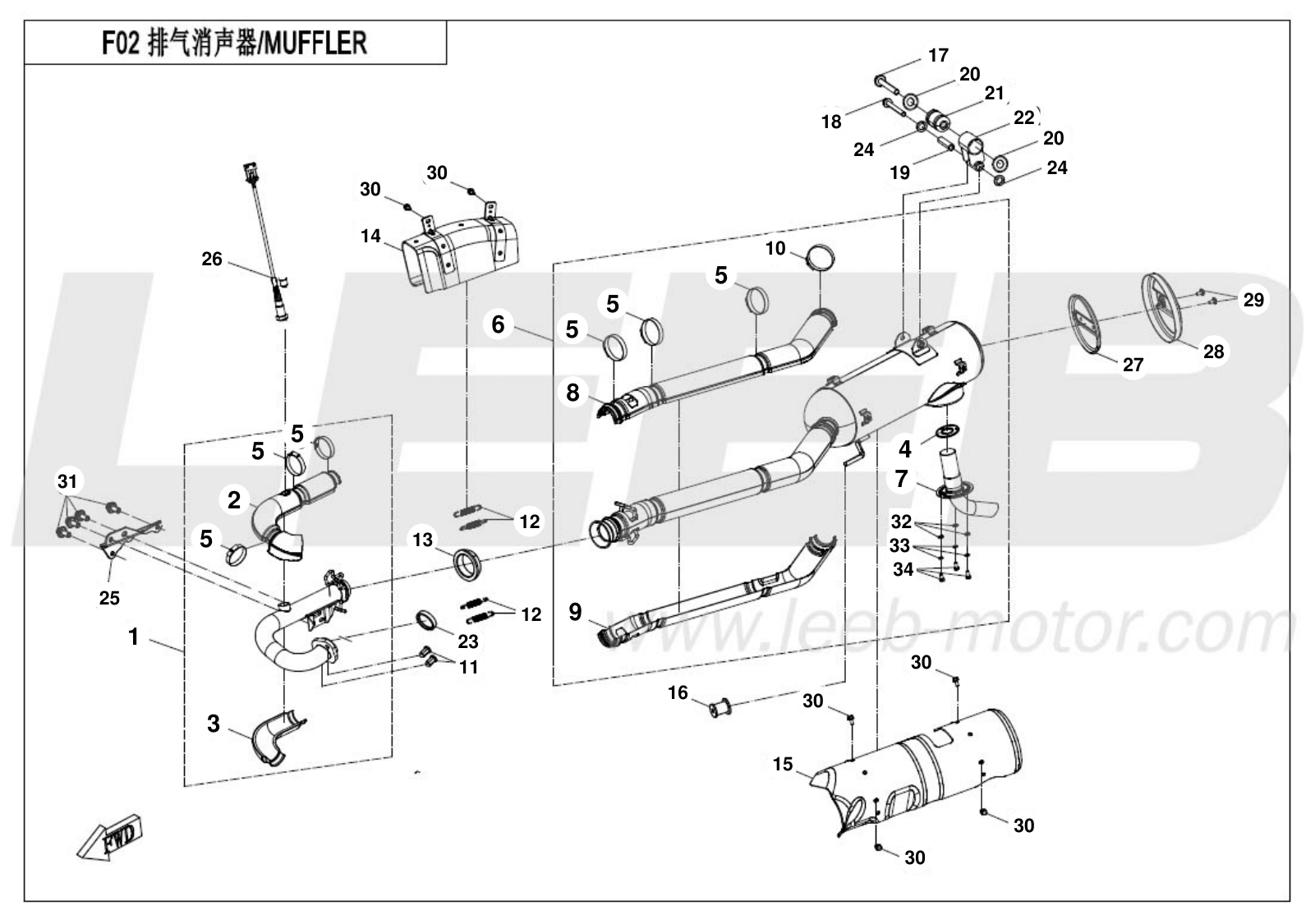F02 MUFFLER F02 MUFFLER