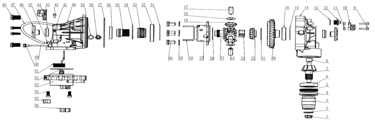 Vorderachsgetriebe Nr.2 Vorderachsgetriebe Nr.2